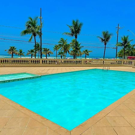 Apartamento Frente Ao Mar Com Varanda E Piscina Praia Grande  Exterior foto