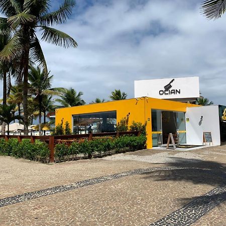 Apartamento Frente Ao Mar Com Varanda E Piscina Praia Grande  Exterior foto