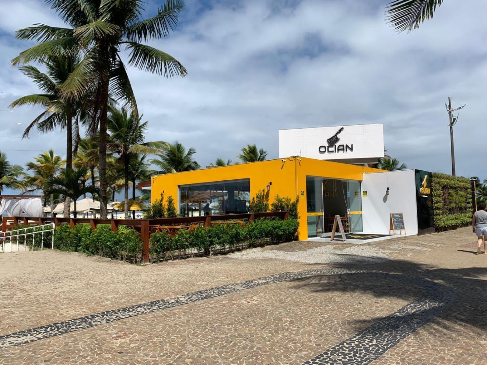 Apartamento Frente Ao Mar Com Varanda E Piscina Praia Grande  Exterior foto