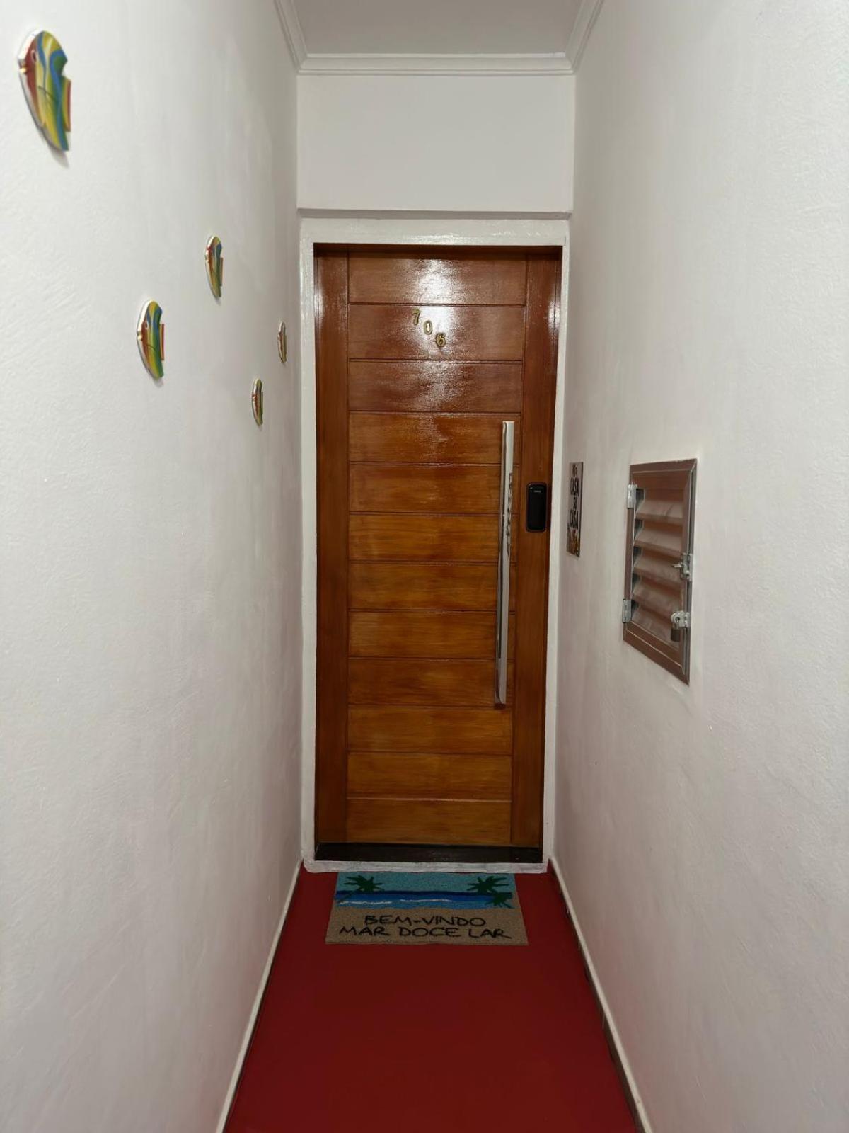 Apartamento Frente Ao Mar Com Varanda E Piscina Praia Grande  Exterior foto